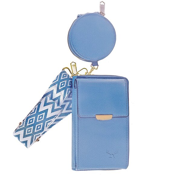 Artizanni Womens Crossbody Wallet Phone Case, Vegan Leather Fashion Bag Shoulder - Picture 4 of 5